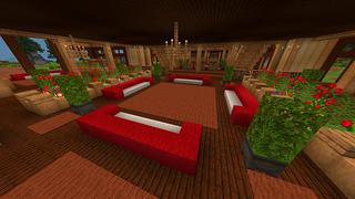 Screenshot of the Minecraft Bedrock Marketplace product Vacation House created by Eco Studios.