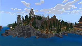 Screenshot of the Minecraft Bedrock Marketplace product Viking Village created by Eco Studios.