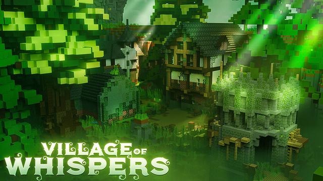 Thumbnail of the Minecraft Bedrock Marketplace product Village of Whispers created by Eco Studios.