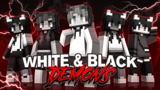 Thumbnail of the Minecraft Bedrock Marketplace product White & Black Demons created by Eco Studios.
