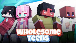 Thumbnail of the Minecraft Bedrock Marketplace product Wholesome Teens created by Eco Studios.