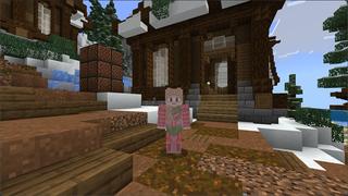 Screenshot of the Minecraft Bedrock Marketplace product Winter Dream created by Eco Studios.