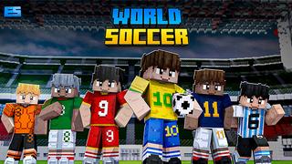 Thumbnail of the Minecraft Bedrock Marketplace product World Soccer created by Eco Studios.