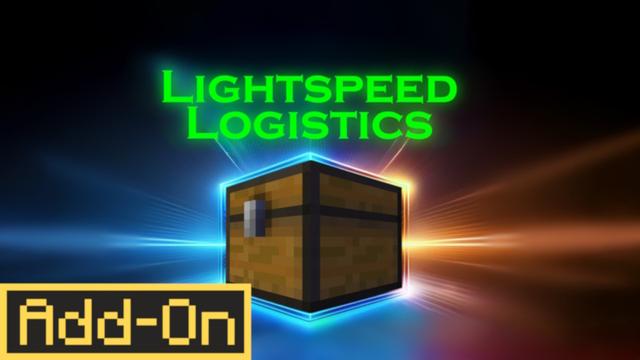 Thumbnail of the Minecraft Bedrock Marketplace product Add-On Lightspeed Logistics created by EduElfie.