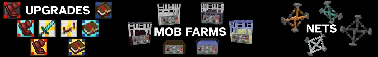Panorama of the Minecraft Bedrock Marketplace product Mob Farm in a Block Add-On created by EduElfie.