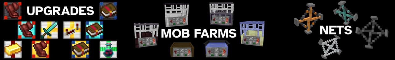 Panorama of the Minecraft Bedrock Marketplace product Mob Farm in a Block Add-On created by EduElfie.