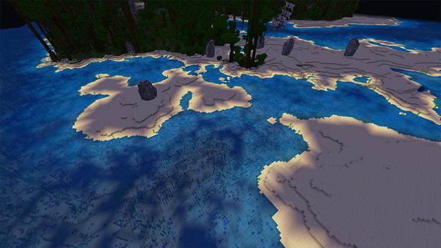Screenshot of the Minecraft Bedrock Marketplace product 100 Days: Hardcore Island created by Eescal Studios.