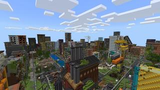 Screenshot of the Minecraft Bedrock Marketplace product Apocalypse Weapons created by Eescal Studios.