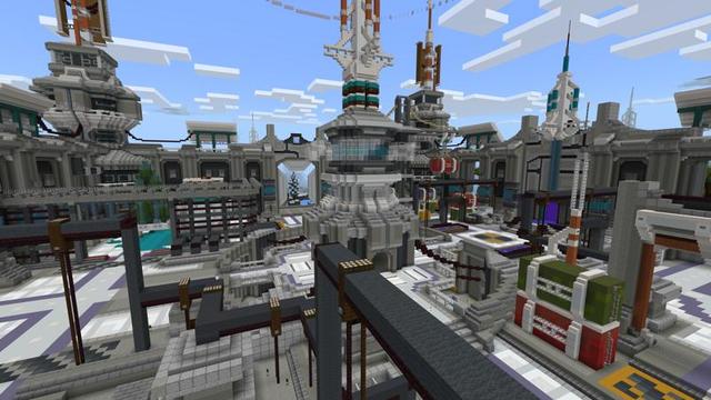 Screenshot of the Minecraft Bedrock Marketplace product Area 77 created by Eescal Studios.