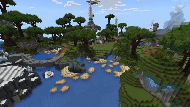Screenshot of the Minecraft Bedrock Marketplace product Area 77 created by Eescal Studios.