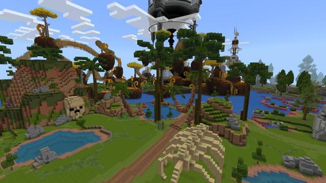 Screenshot of the Minecraft Bedrock Marketplace product Area 77 created by Eescal Studios.