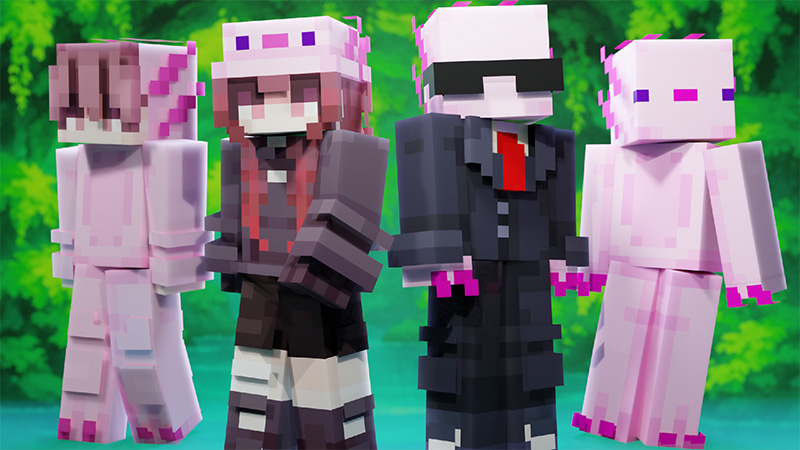 Axolotl von Eescal Studios | CHUNK - Minecraft Bedrock Marketplace Explorer