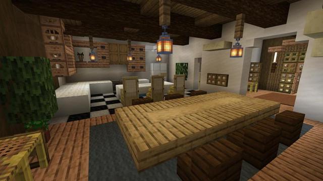 Screenshot of the Minecraft Bedrock Marketplace product Beachfront Villa created by Eescal Studios.