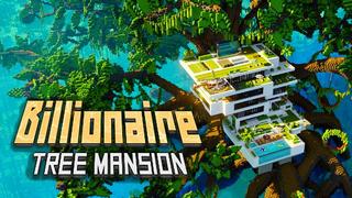 Thumbnail of the Minecraft Bedrock Marketplace product Billionaire Tree Mansion created by Eescal Studios.