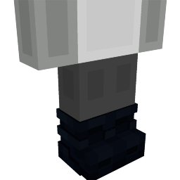 Thumbnail of the Minecraft Bedrock Marketplace product Black Boots created by Eescal Studios.