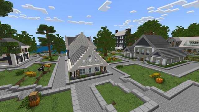 Screenshot of the Minecraft Bedrock Marketplace product Black Furniture created by Eescal Studios.
