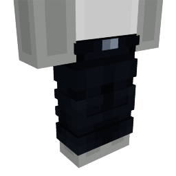 Thumbnail of the Minecraft Bedrock Marketplace product Black Jeans created by Eescal Studios.