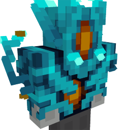 Thumbnail of the Minecraft Bedrock Marketplace product Blue Monster Outerwear created by Eescal Studios.