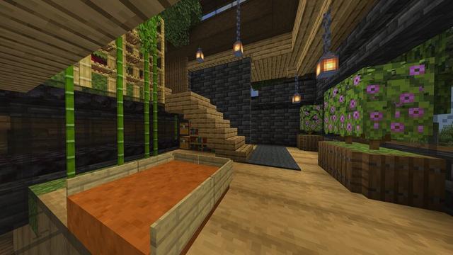 Screenshot of the Minecraft Bedrock Marketplace product Bonsai Treehouse created by Eescal Studios.