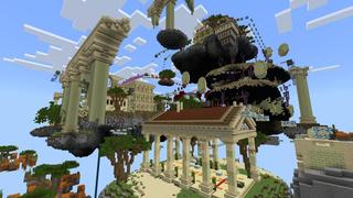 Screenshot of the Minecraft Bedrock Marketplace product Broken Skyblock created by Eescal Studios.