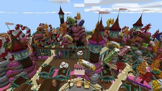 Screenshot of the Minecraft Bedrock Marketplace product Candy Kingdom created by Eescal Studios.