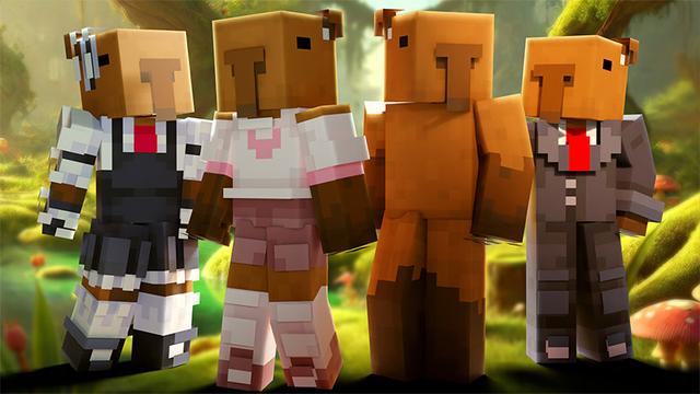 Thumbnail of the Minecraft Bedrock Marketplace product Capybara created by Eescal Studios.