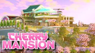 Thumbnail of the Minecraft Bedrock Marketplace product Cherry Mansion created by Eescal Studios.