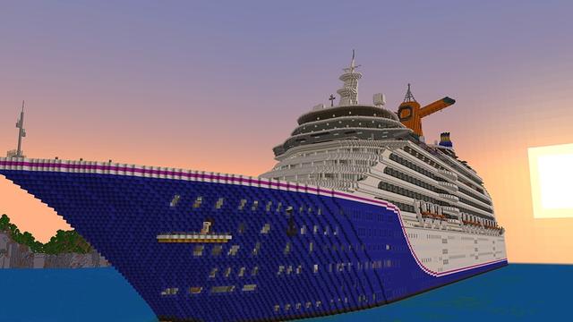 Screenshot of the Minecraft Bedrock Marketplace product Cruise Ultra Luxury created by Eescal Studios.