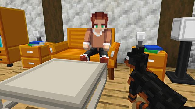 Screenshot of the Minecraft Bedrock Marketplace product Cute Pets created by Eescal Studios.