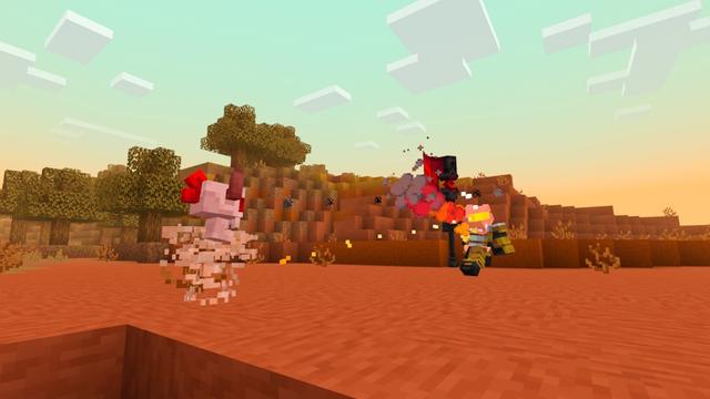 Screenshot of the Minecraft Bedrock Marketplace product Desert Revamped Add-On created by Eescal Studios.