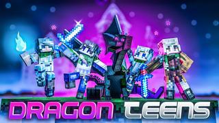 Thumbnail of the Minecraft Bedrock Marketplace product Dragon Teens created by Eescal Studios.