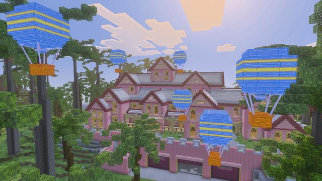 Screenshot of the Minecraft Bedrock Marketplace product Dream Mansion created by Eescal Studios.