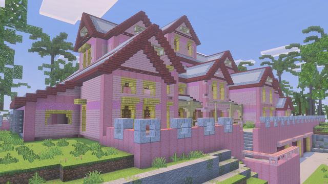 Screenshot of the Minecraft Bedrock Marketplace product Dream Mansion created by Eescal Studios.