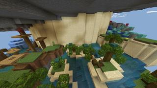 Screenshot of the Minecraft Bedrock Marketplace product Elemental Tower Parkour created by Eescal Studios.