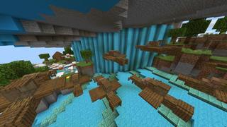 Screenshot of the Minecraft Bedrock Marketplace product Elemental Tower Parkour created by Eescal Studios.