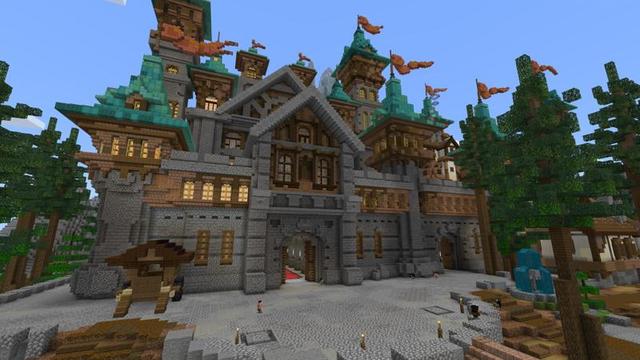 Screenshot of the Minecraft Bedrock Marketplace product Flower Expansion created by Eescal Studios.