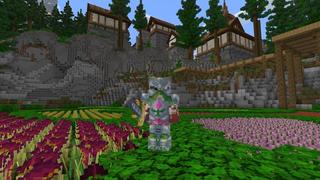 Screenshot of the Minecraft Bedrock Marketplace product Flower Expansion created by Eescal Studios.