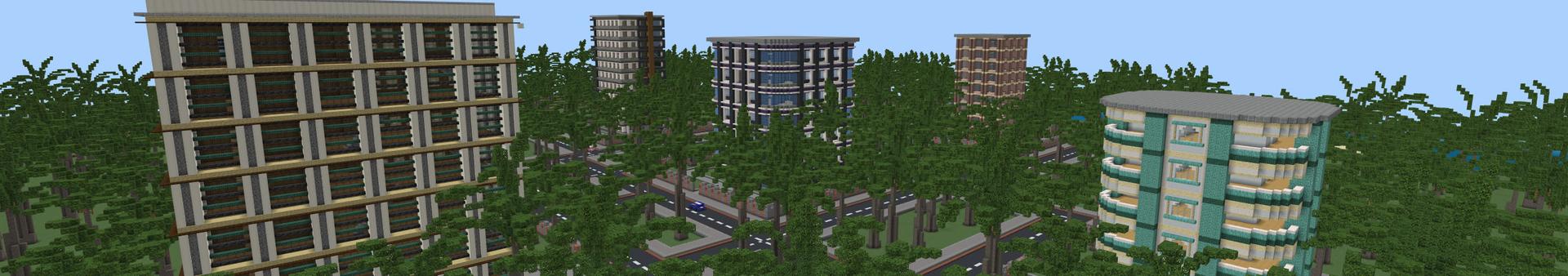Panorama of the Minecraft Bedrock Marketplace product Furnish IT created by Eescal Studios.