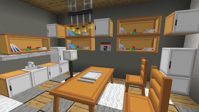 Screenshot of the Minecraft Bedrock Marketplace product Furnish IT created by Eescal Studios.