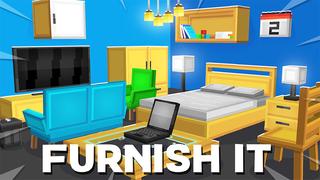 Thumbnail of the Minecraft Bedrock Marketplace product Furnish IT created by Eescal Studios.