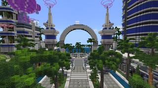 Screenshot of the Minecraft Bedrock Marketplace product Future created by Eescal Studios.