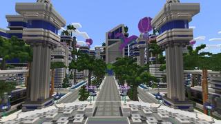 Screenshot of the Minecraft Bedrock Marketplace product Future created by Eescal Studios.