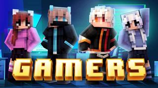 Thumbnail of the Minecraft Bedrock Marketplace product Gamers created by Eescal Studios.