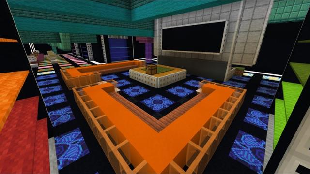 Screenshot of the Minecraft Bedrock Marketplace product Giant Cyber Mansion created by Eescal Studios.