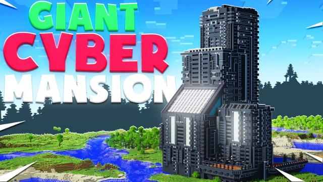 Thumbnail of the Minecraft Bedrock Marketplace product Mansão Cibernética Gigante created by Eescal Studios.