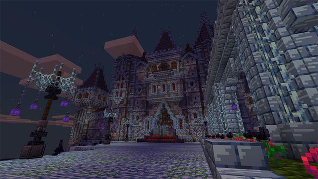 Screenshot of the Minecraft Bedrock Marketplace product Gothic created by Eescal Studios.