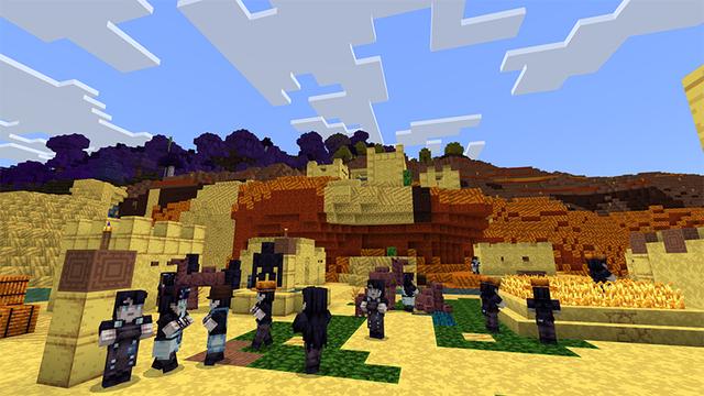 Screenshot of the Minecraft Bedrock Marketplace product Gothic created by Eescal Studios.
