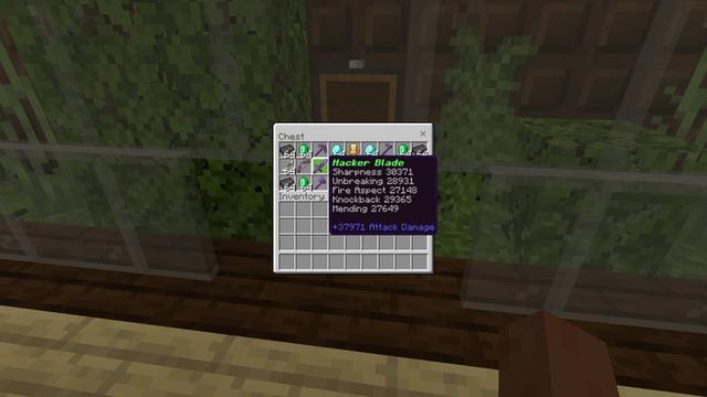 Screenshot of the Minecraft Bedrock Marketplace product Hacker Mansion created by Eescal Studios.