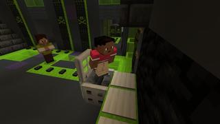 Screenshot of the Minecraft Bedrock Marketplace product Hacker Mansion created by Eescal Studios.