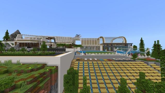 Screenshot of the Minecraft Bedrock Marketplace product Headquarters created by Eescal Studios.